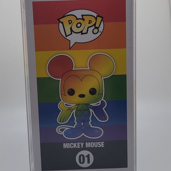 Disney Micky Mouse 01 Funko Poo Rainbow - Picture 5 of 6
